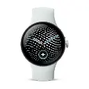 Google Pixel Watch 5 Plata (Polished Silver) y correa deportiva Gris Niebla (Fog)
