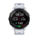 Garmin Forerunner 265 46mm GPS Bisel Negro con Correa Silicona Blanco/Azul