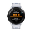 Garmin Forerunner 265 46mm GPS Bisel Negro con Correa Silicona Blanco/Azul