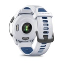 Garmin Forerunner 265 46mm GPS Bisel Negro con Correa Silicona Blanco/Azul