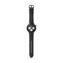 Motorola moto watch ultra 4G 46 mm Acero inoxidable (Stainless steel) + correa Silicona, Cuero Negro, Burdeos