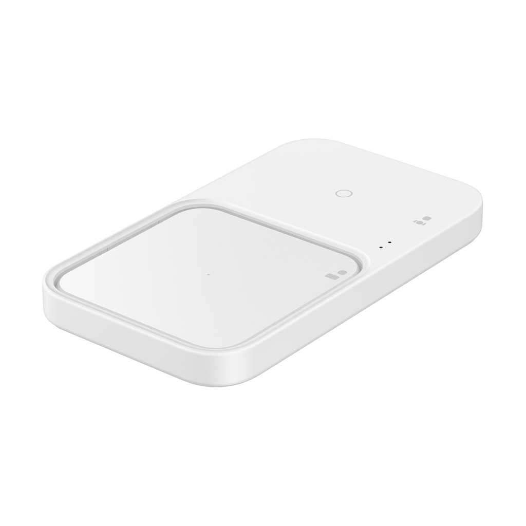 Samsung Cargador Super Fast Wireless Charger Duo Blanco (White) EP-P5400TBE