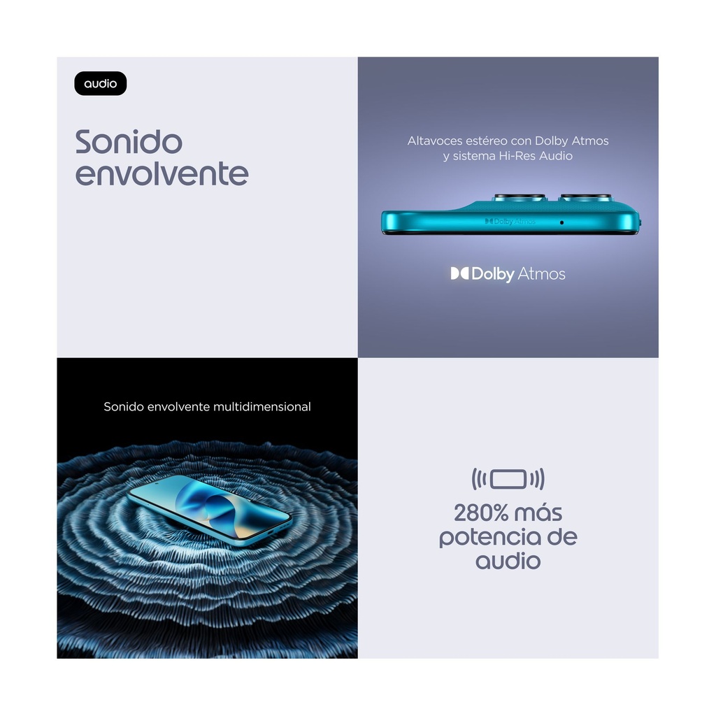 Motorola Moto G87 5G 12GB/256GB Azul (Blue Atoll) Dual SIM XT2621-6