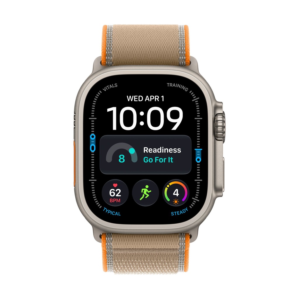 Apple Watch Ultra 4 GPS + Cellular 49mm Titanio Natural con Correa Trail Loop Arena (Sand) - Talla M/L