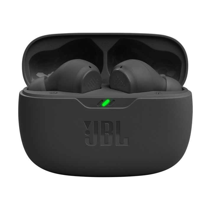 Auriculares Bluetooth JBL Wave Beam con estuche de carga/ Autonomía 8h/ Negros