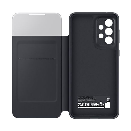 Samsung S View Wallet Cover Black, für Samsung Galaxy A33 5G, EF-EA336PB