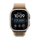 Apple Watch Ultra 4 GPS + Cellular 49mm Titanio Natural con Correa Alpine Loop Arena (Desert) - Talla M
