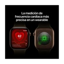 Apple Watch Series 12 GPS + Cellular 46mm Titanio Oro Brillante con Correa Milanese Loop Oro Brillante M/L