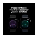 Apple Watch Series 12 GPS + Cellular 46mm Titanio Oro Brillante con Correa Milanese Loop Oro Brillante M/L