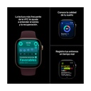 Apple Watch Series 12 GPS + Cellular 46mm Titanio Oro Brillante con Correa Milanese Loop Oro Brillante M/L