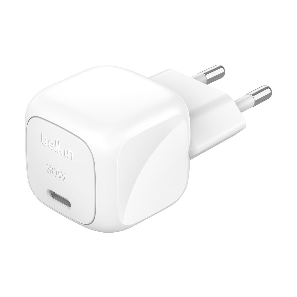 30W USB-C CUBE WALL CHARGER BLANCO