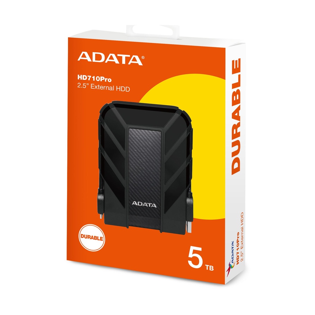 ADATA HD710 Pro HDD Externo 5TB 2,5" USB 3.2 Black