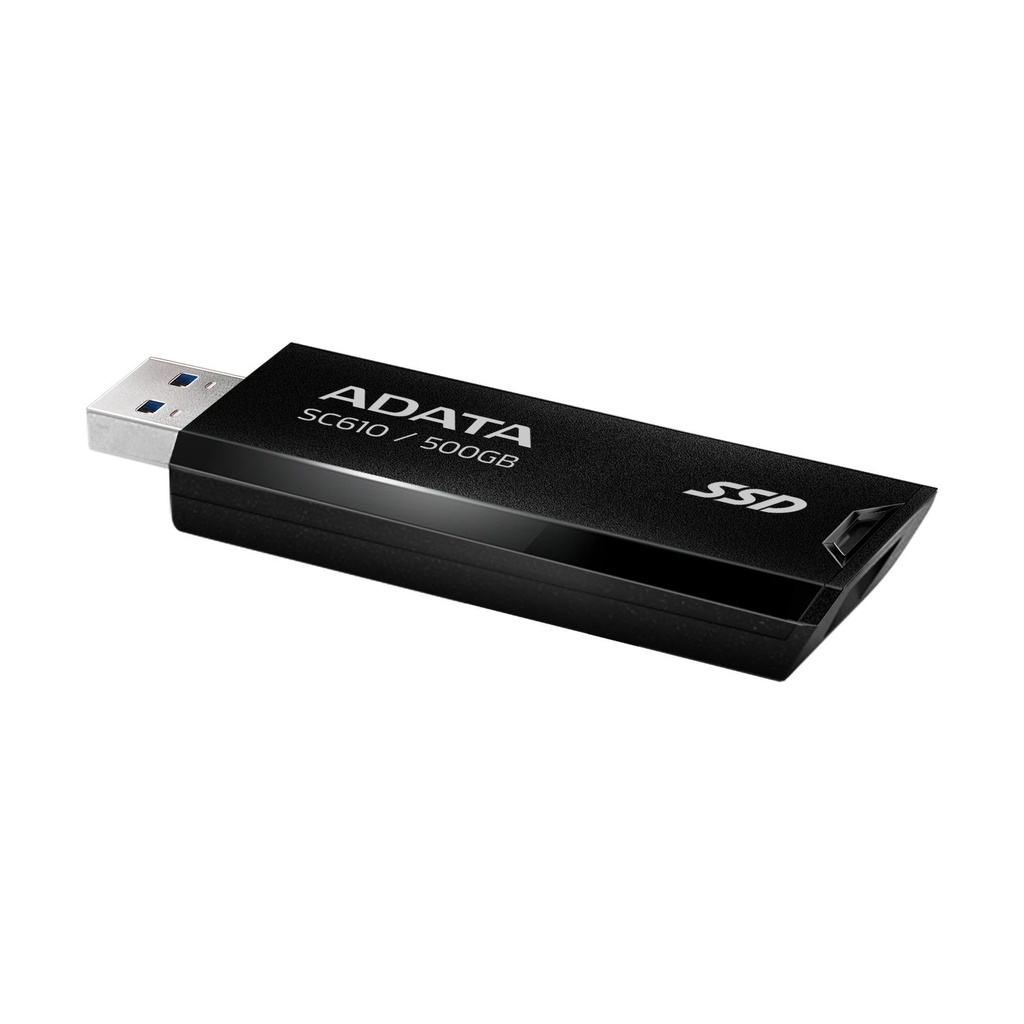 ADATA SC610 SSD Externo 500GB USB 3.2 Gen2 Negro