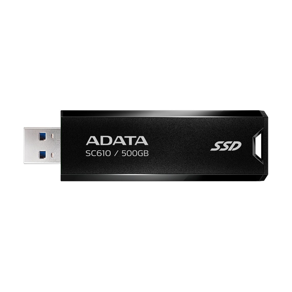 ADATA SC610 SSD Externo 500GB USB 3.2 Gen2 Negro