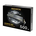 ADATA SSD LEGEND 860 500GB PCIe Gen4x4 5000 MB-s