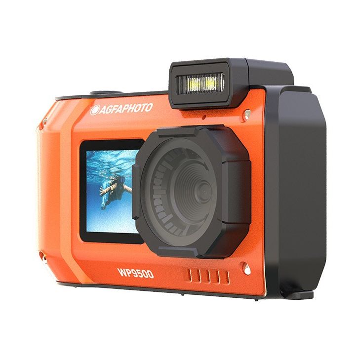 AGFA WP9500 WATERPROOF 4K DIGITAL CAMERA ORANGE