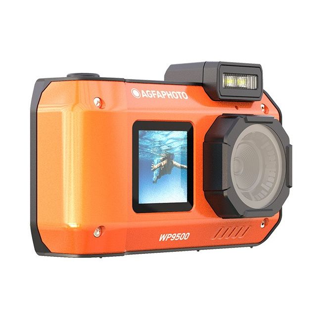 AGFA WP9500 WATERPROOF 4K DIGITAL CAMERA ORANGE