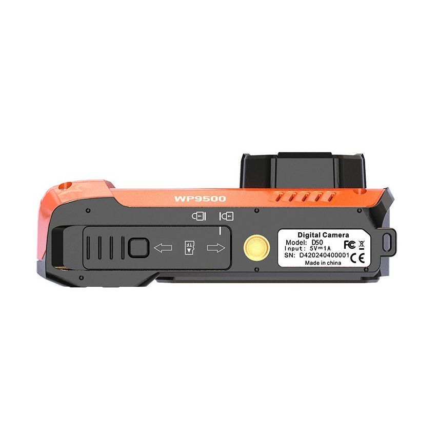 AGFA WP9500 WATERPROOF 4K DIGITAL CAMERA ORANGE