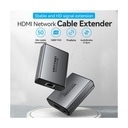 Adaptador/Transmisor de vídeo Alámbrico HDMI/RJ45 a HDMI/RJ45 Vention AKGH0-EU