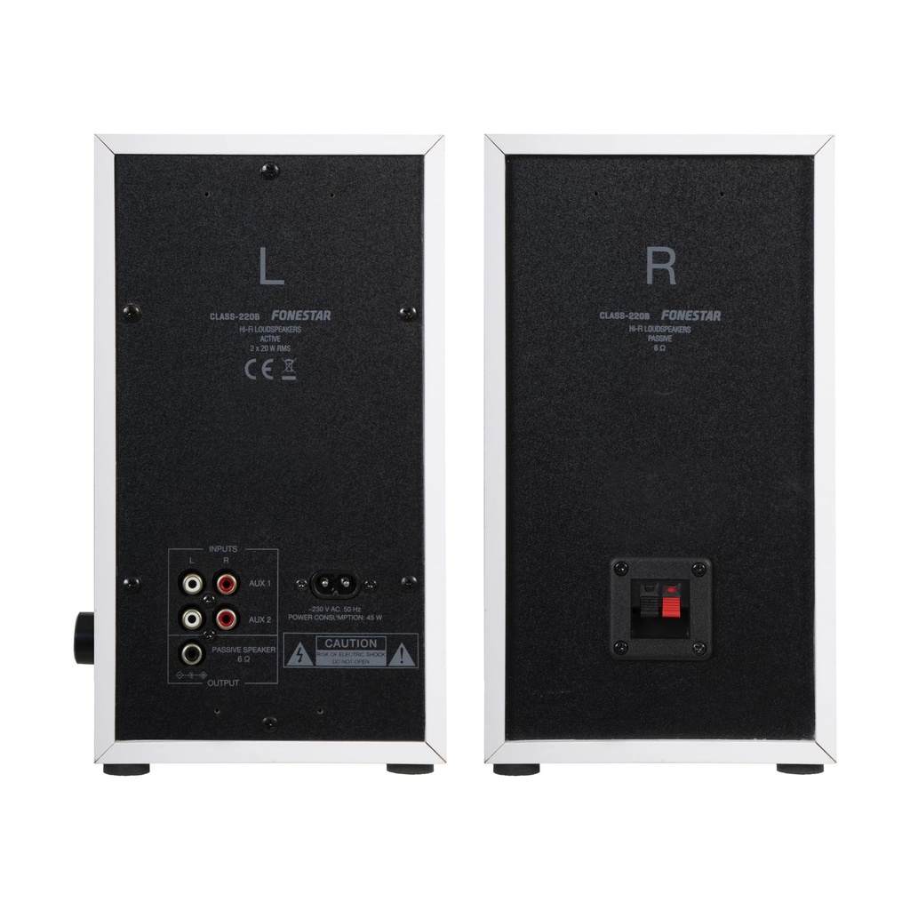 Altavoces Fonestar CLASS-220B/ 80W/ 2.0