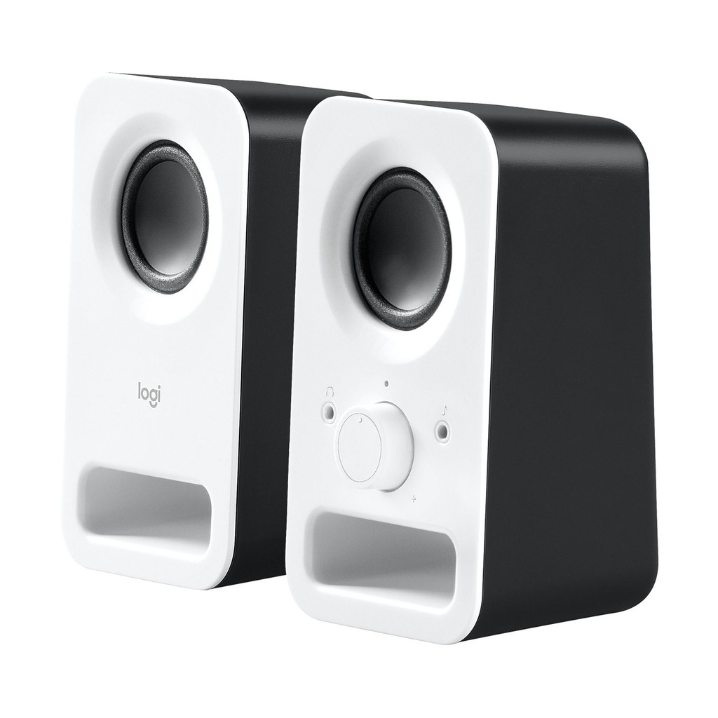 Altavoces Logitech Z150/ 6W/ 2.0/ Blanco