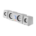 Mars Gaming MS22W/ 35W/ 2.2/ White Speakers
