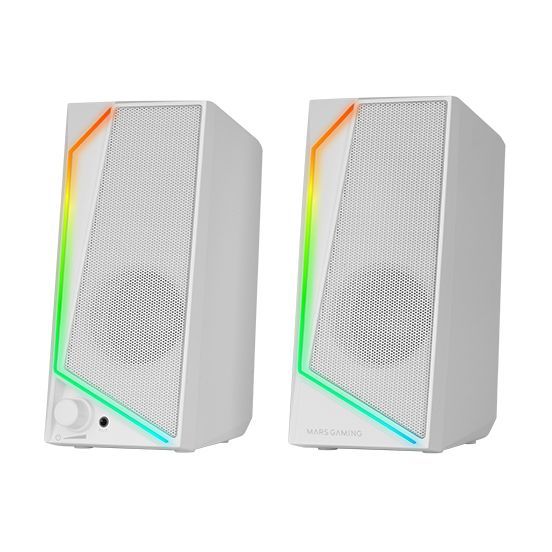 Mars Gaming MS72/ 15W/ 2.0/ White Speakers