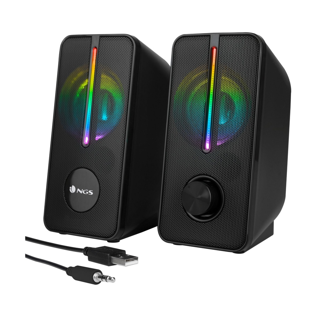 NGS GSX-150/ 12W/ 2.0/ Black Speakers