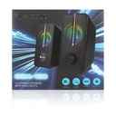 NGS GSX-150/ 12W/ 2.0/ Black Speakers