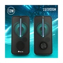 NGS GSX-150/ 12W/ 2.0/ Black Speakers