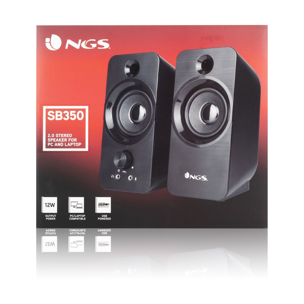 Altavoces NGS SB350/ 12W/ 2.0