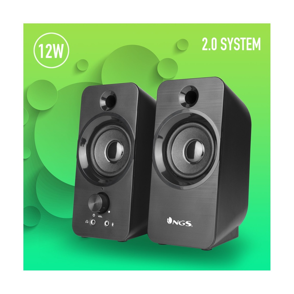 Altavoces NGS SB350/ 12W/ 2.0