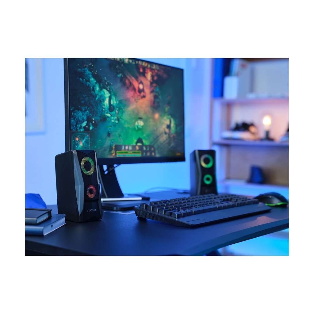 Trust Gaming GXT 606 JAVV/ 12W/ 2.0/ Black Speakers