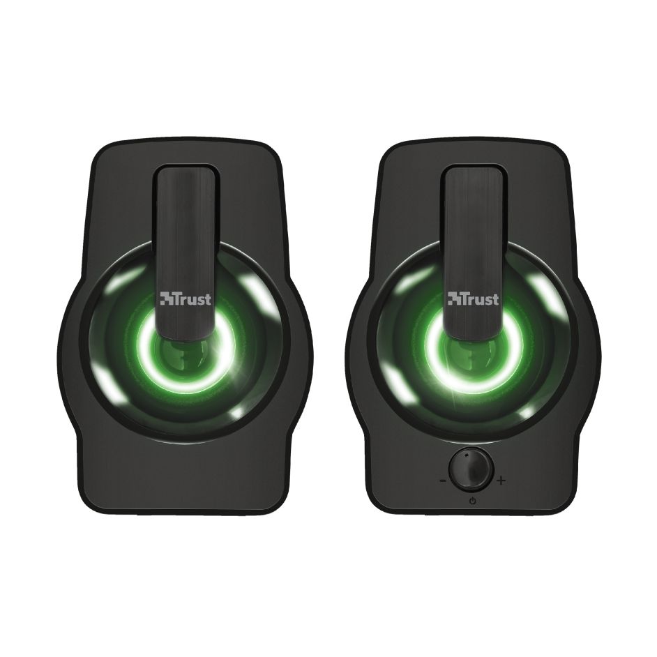 Altavoces Trust Gemi RGB/ 12W/ 2.0