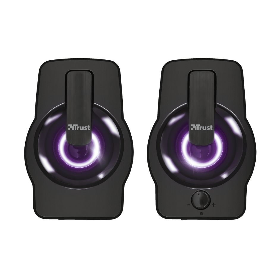 Altavoces Trust Gemi RGB/ 12W/ 2.0