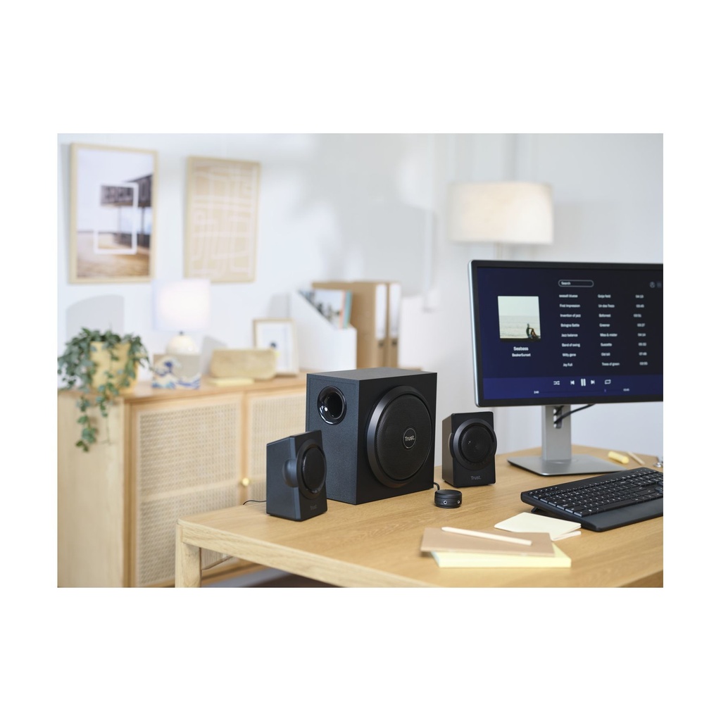 Altavoces Trust Yuri/ 120W/ 2.1