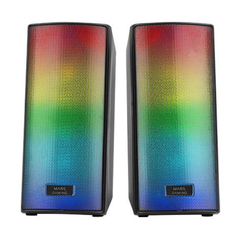 Mars Gaming MSRGB2/ 15W/ 2.0/ Black Bluetooth Speakers