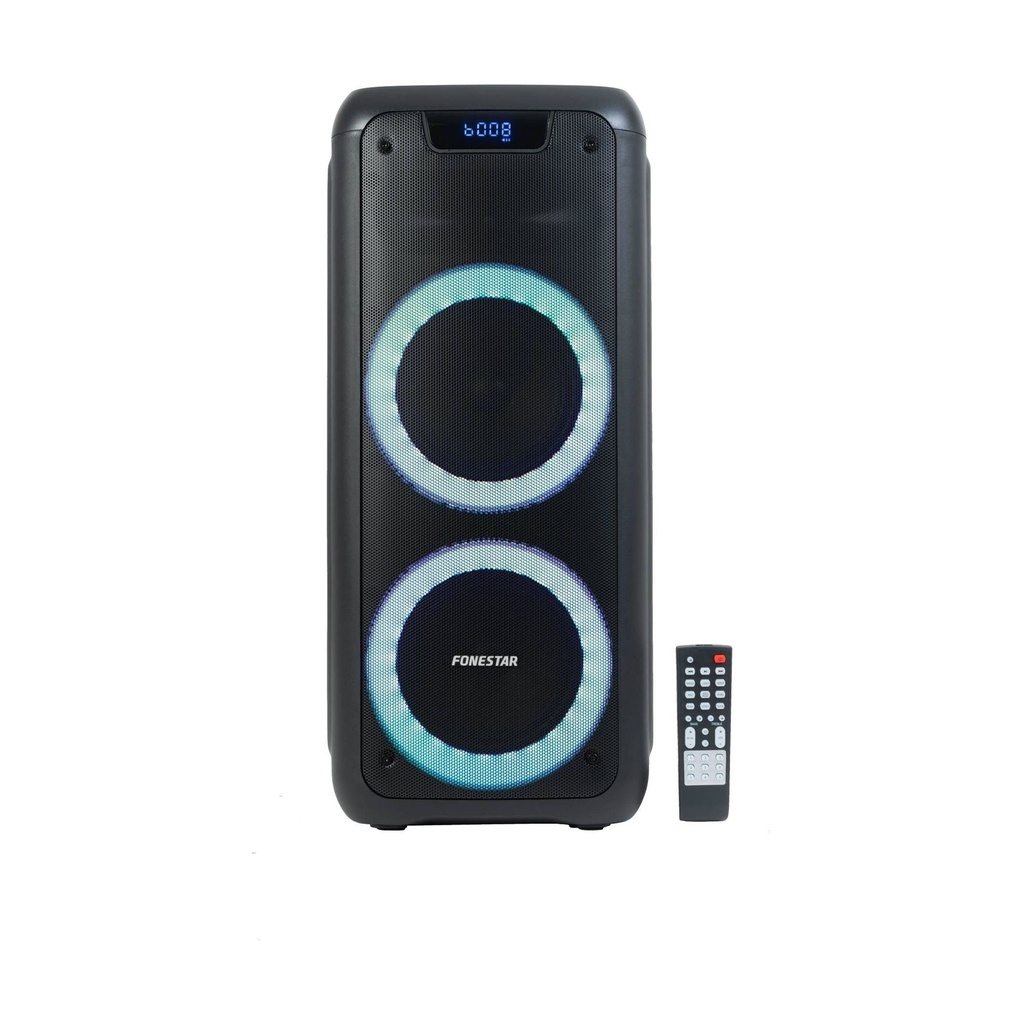 Altavoz Portable con Bluetooth Fonestar Party-Duo/ 100W/ 1.0
