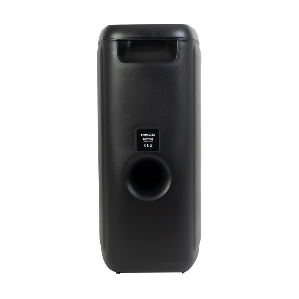 Altavoz Portable con Bluetooth Fonestar Party-Duo/ 100W/ 1.0