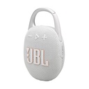 Altavoz con Bluetooth JBL Clip 5/ 7W/ 1.0/ Blanco