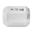 Altavoz con Bluetooth Mars Gaming MSBAXW/ 10W/ 1.0/ Blanco