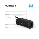 Altavoz con Bluetooth Sony ULT FIELD 1/ 2.0/ Negro
