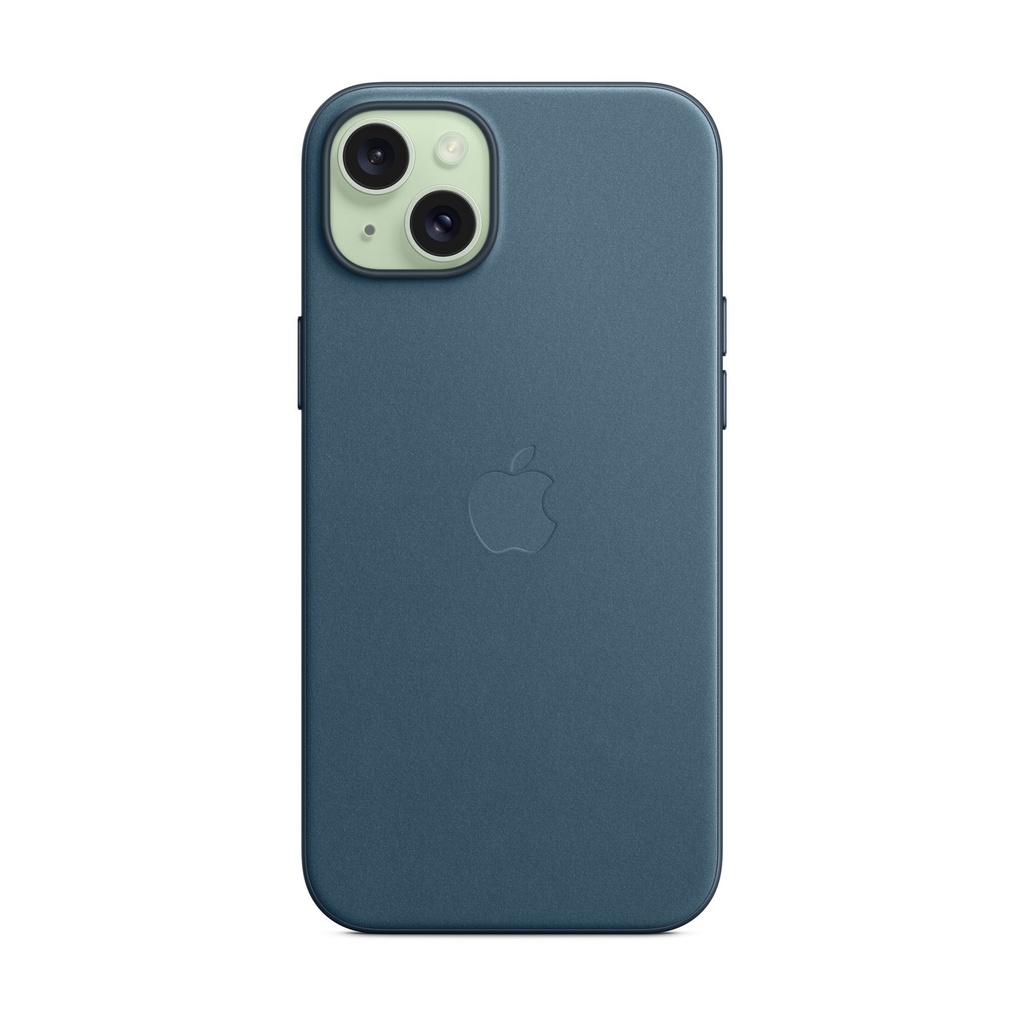 Apple FineWoven Case with MagSafe Pacific Blue, for iPhone 15 Plus, MT4D3ZM/A
