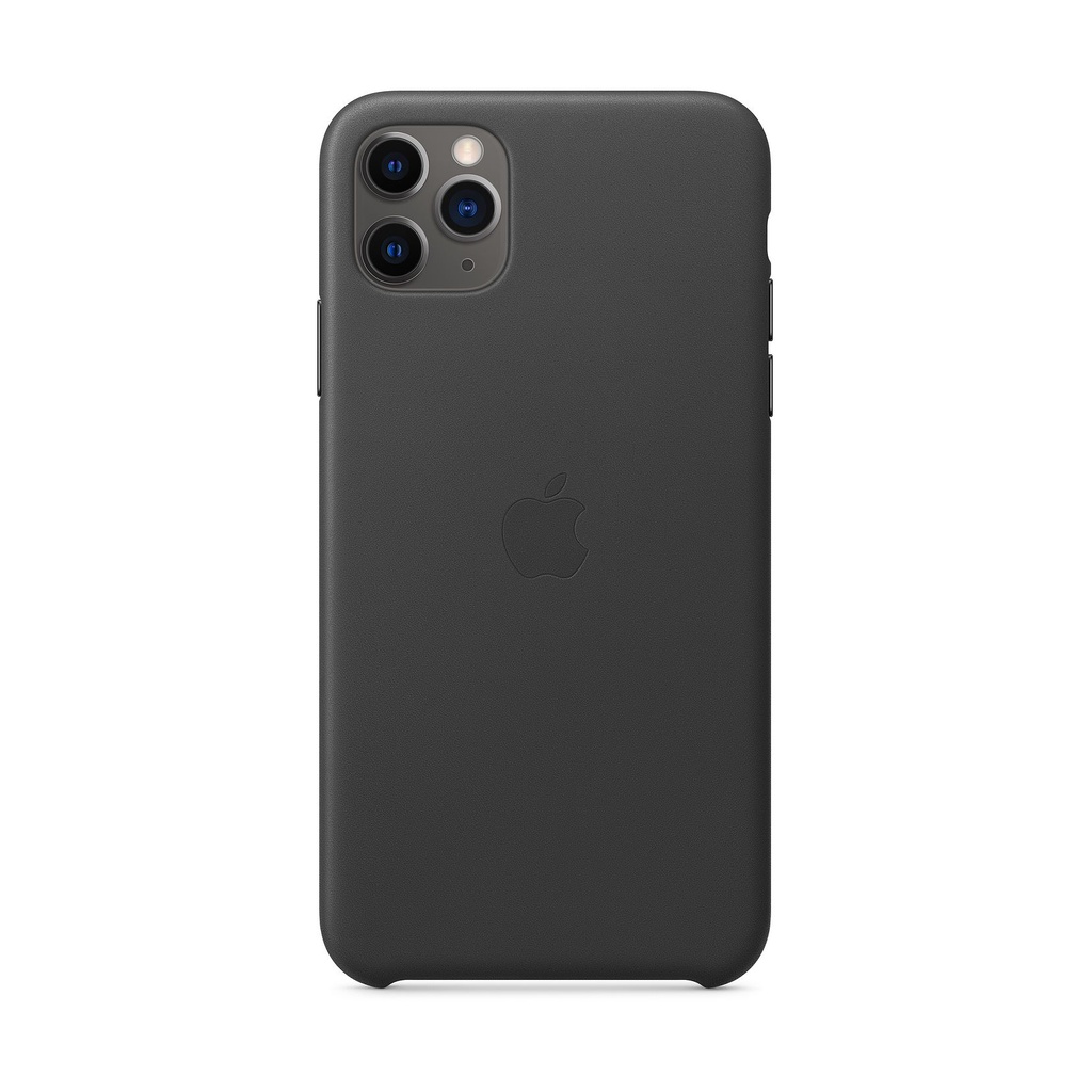 Apple Leather Case Black, für iPhone 11 Pro Max, MX0E2ZM/A
