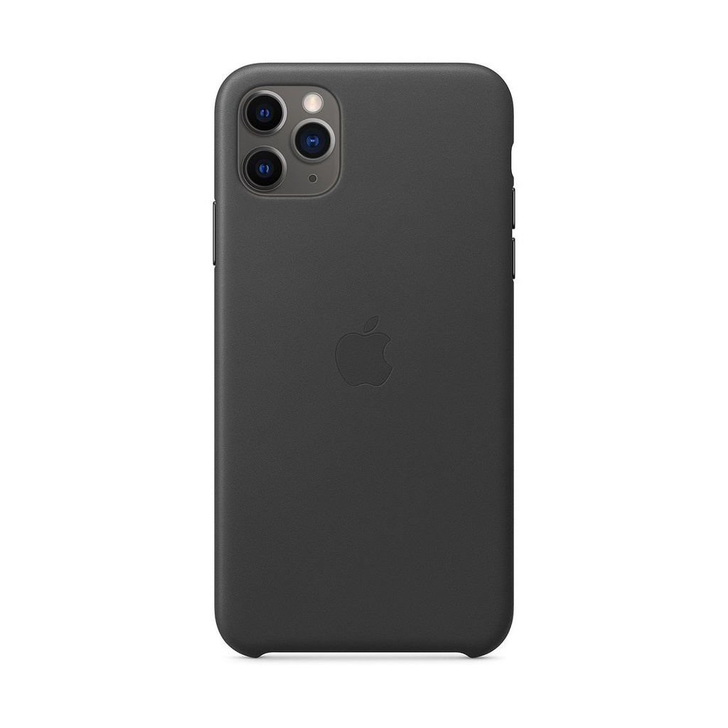 Apple Leather Case Black, für iPhone 11 Pro Max, MX0E2ZM/A