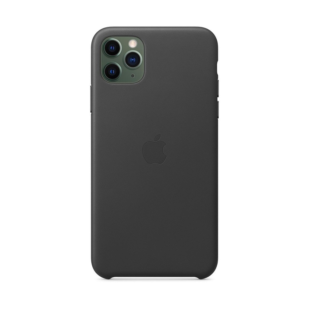 Apple Leather Case Black, für iPhone 11 Pro Max, MX0E2ZM/A