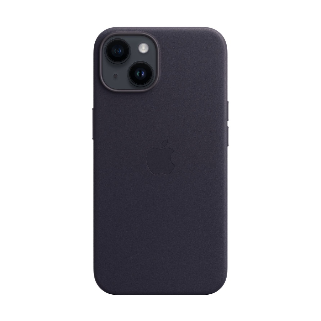 Apple Leather Case with MagSafe Ink, für iPhone 14, MPP63ZM/A