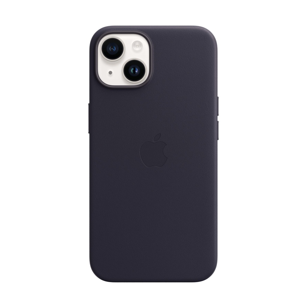 Apple Leather Case with MagSafe Ink, für iPhone 14, MPP63ZM/A