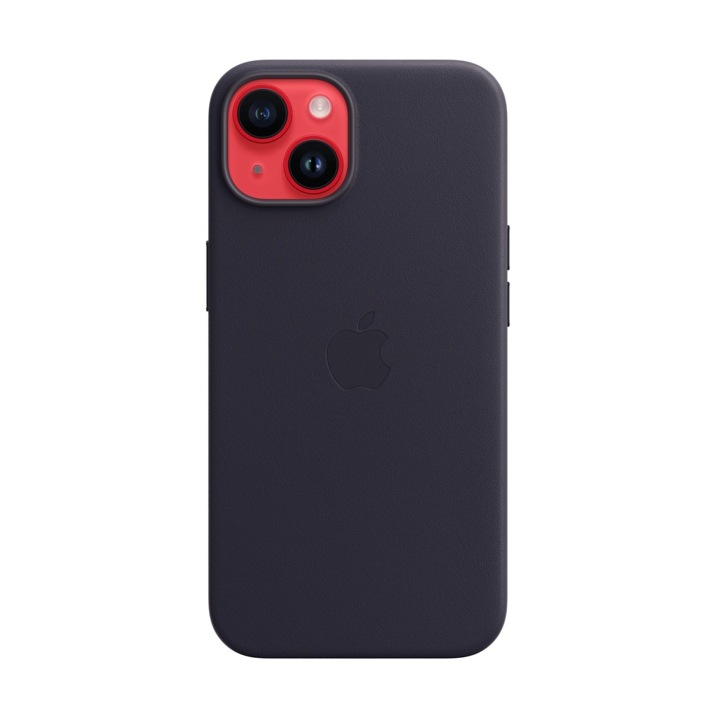 Apple Leather Case with MagSafe Ink, für iPhone 14, MPP63ZM/A