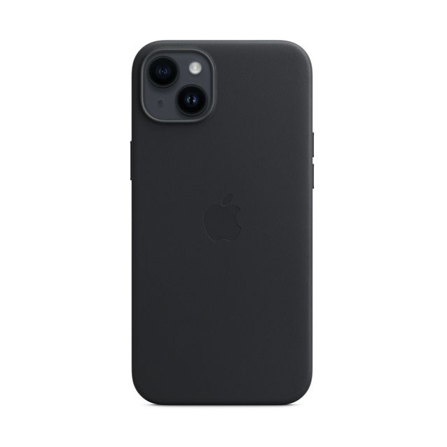 Apple Leather Case with MagSafe Midnight, for iPhone 14 Plus, MPP93ZM/A
